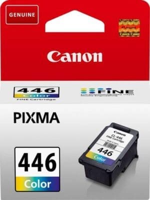 pixma 446 tri color ink cartridge