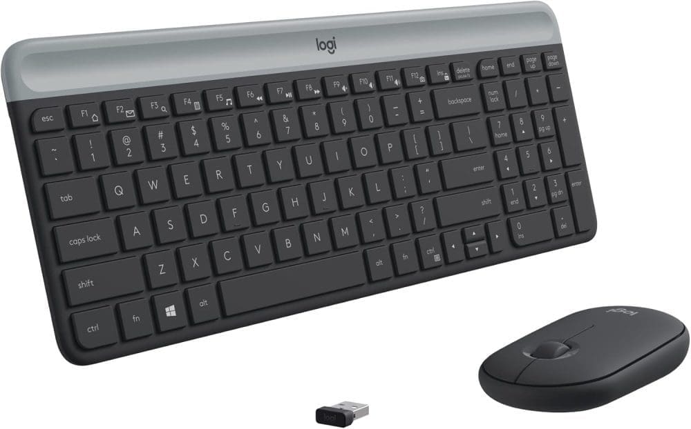 Logitech MK470 Slim Wireless Keyboard & Mouse Combo