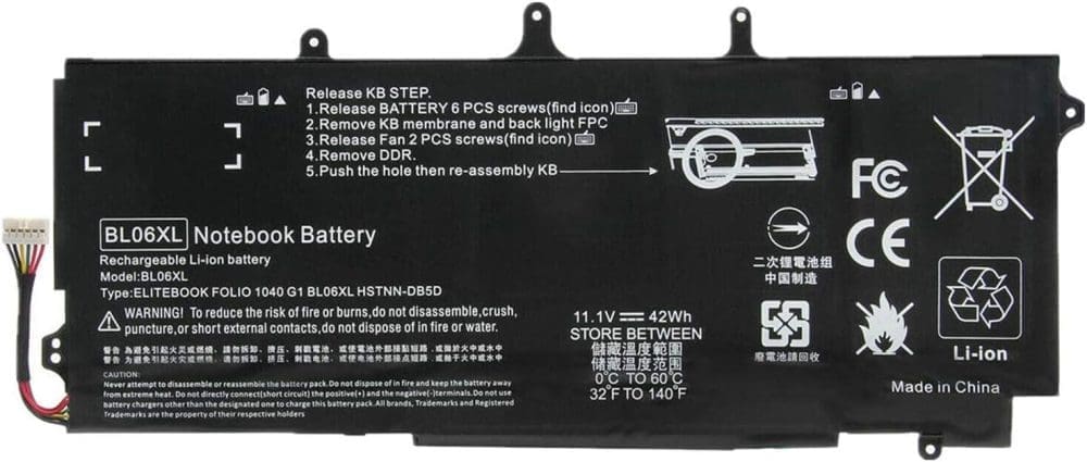 HP BL06XL Laptop Battery