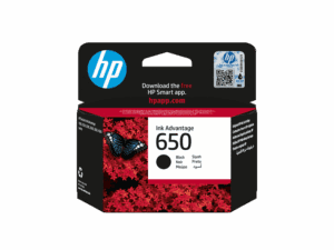 HP 650 Black Original Ink Advantage Cartridge