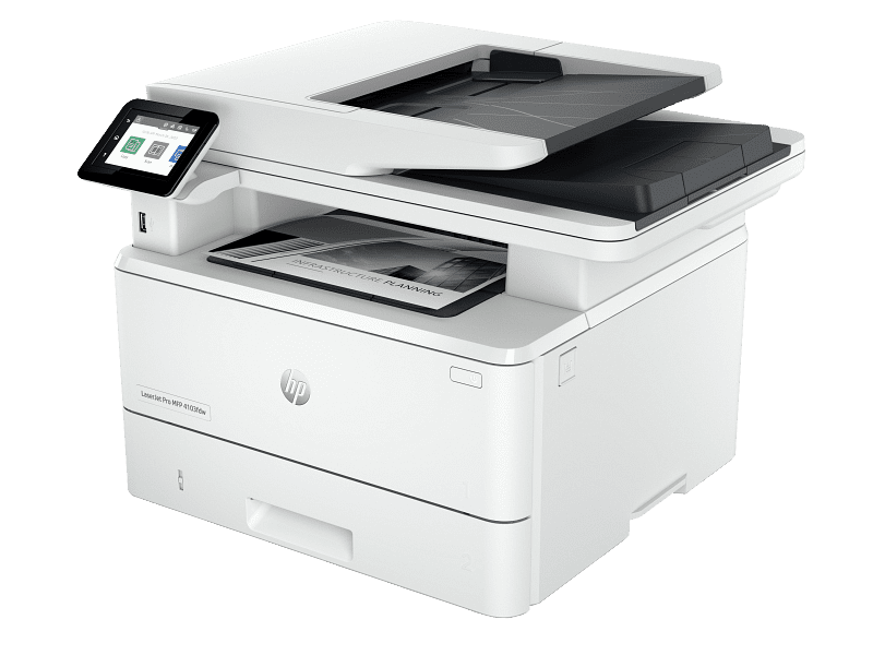 HP LaserJet Pro MFP 4103fdw Monochrome All-in-One Laser Printer - Image 2