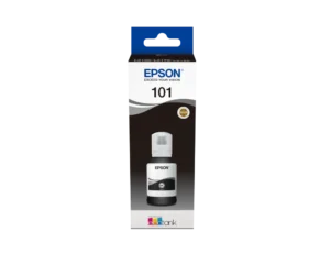 Epson 101 Original Black Ink Bottle (127ml, C13T03V14A) – EcoTank Series