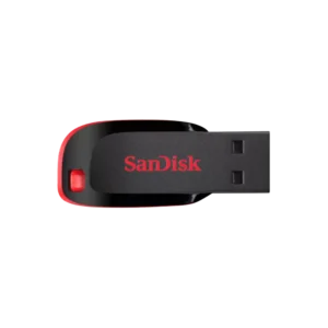 SanDisk Cruzer Blade USB Flash Drive 32GB – Red