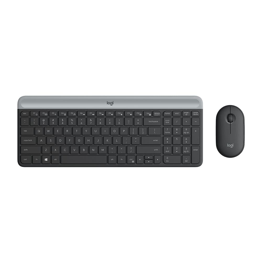 Logitech MK470 Slim Wireless Combo Graphite