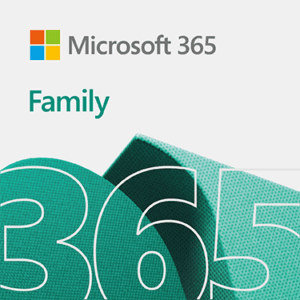 Microsoft 365 Family 1 year subscription package