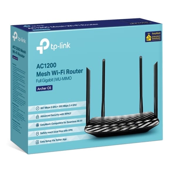 TP-Link Archer C6 AC1200 Router