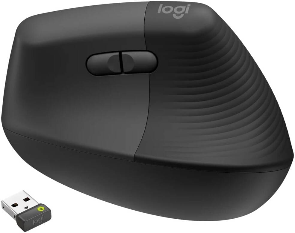 Logitech Lift wireless ergonomic mouse