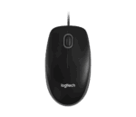 Logitech B100 Optical USB Mouse – Wired USB-A Mouse