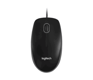 Logitech B100 Optical USB Mouse – Wired USB-A Mouse